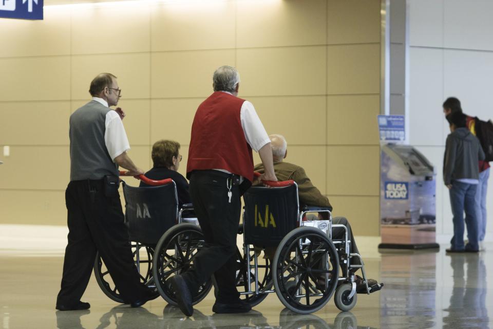 Airlines improved slightly in their handling of mobility devices in 2023 compared to 2022.
