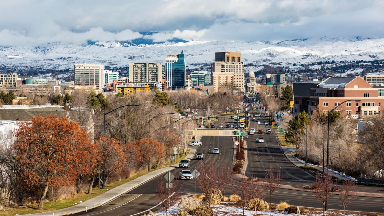 View of Downtown Boise.