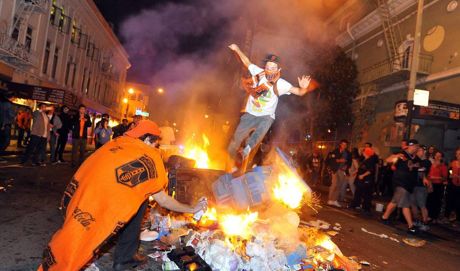 Notice This Racial Double Standard in the Coverage of These Rioting Denver Broncos Fans?