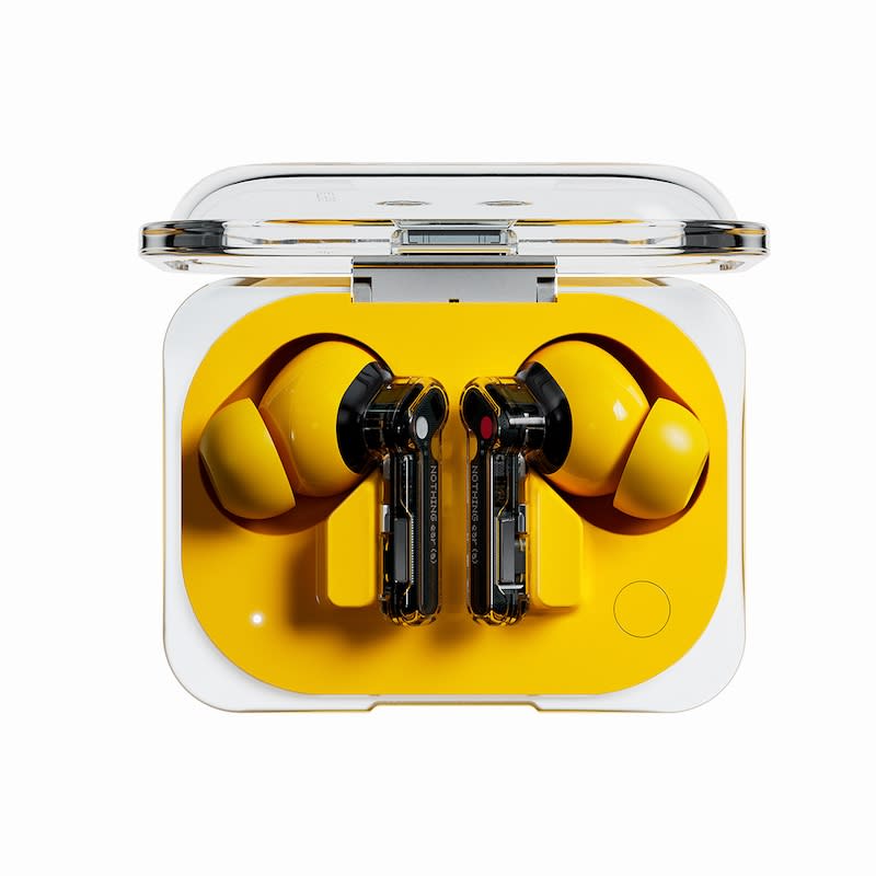 Nothing Ear (a) TWS earbuds in yellow