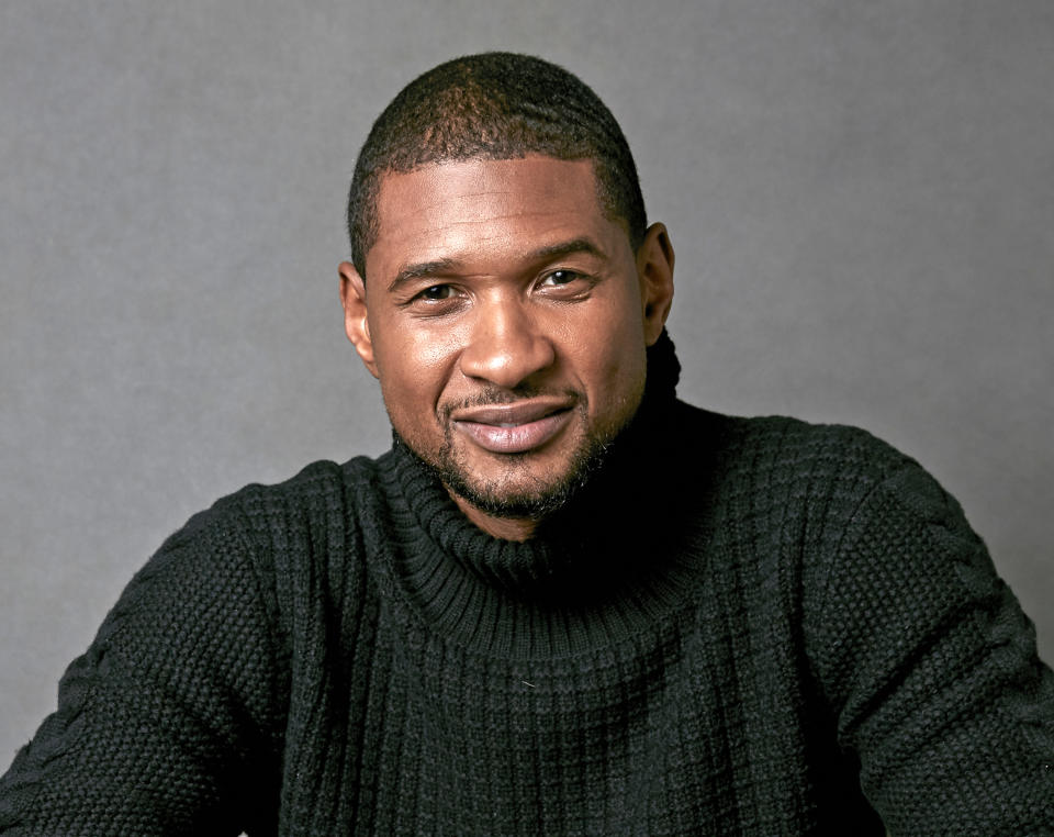 FILE - This Jan. 20, 2018 file photo shows entertainer Usher Raymond posing for a portrait during the Sundance Film Festival in Park City, Utah. Los Angeles police have arrested Benjamin Eitan Ackerman, 32, who they say burglarized the Hollywood Hills homes of celebrities, after casing them while pretending to be a potential buyer or real estate agent during open houses. Detective Jared Timmons said Wednesday, Jan. 2, 2019, that investigators have seized more than 2,000 items worth several million dollars allegedly taken in burglaries in 2017 and 2018. (Photo by Taylor Jewell/Invision/AP, File)