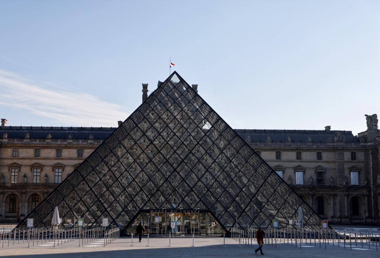 Le musée du Louvre en novembre 2020 - LUDOVIC MARIN / AFP