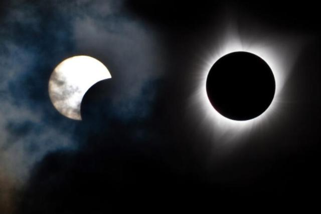 Dónde y cómo se podrá ver el eclipse de estos 19 y 20 de abril?