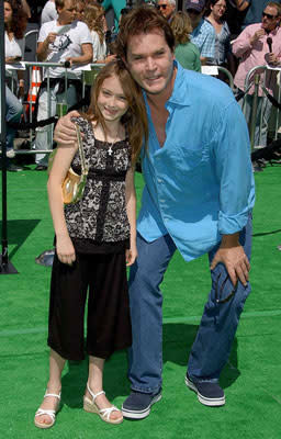 Ray Liotta and daughter at the Los Angeles premiere of DreamWorks' Shrek the Third