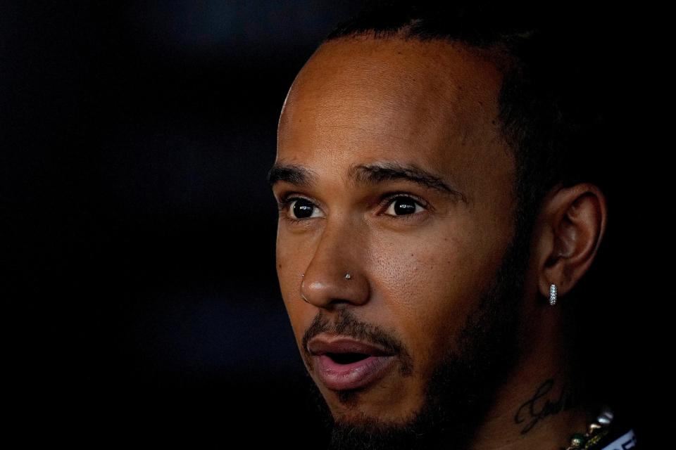 Lewis Hamilton says he revealed concerns over this season’s car (AP Photo/Frank Augstein) (AP)