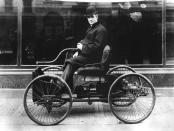 <p>Ford is known for creating the model T car and revolutionizing the industry, which happened when he was 45 years old. </p>