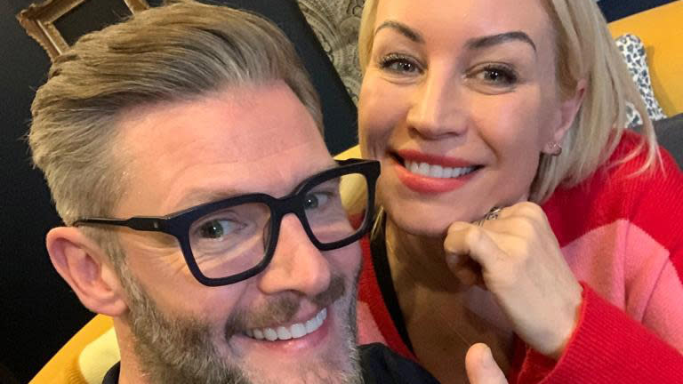 Denise Van Outen and Eddie Boxshall get hypnotised in the final episode of their podcast, Before We Say I Do