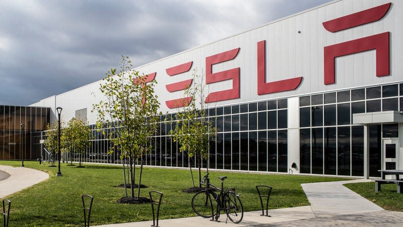 Image of Tesla's Gigafactory New York complex