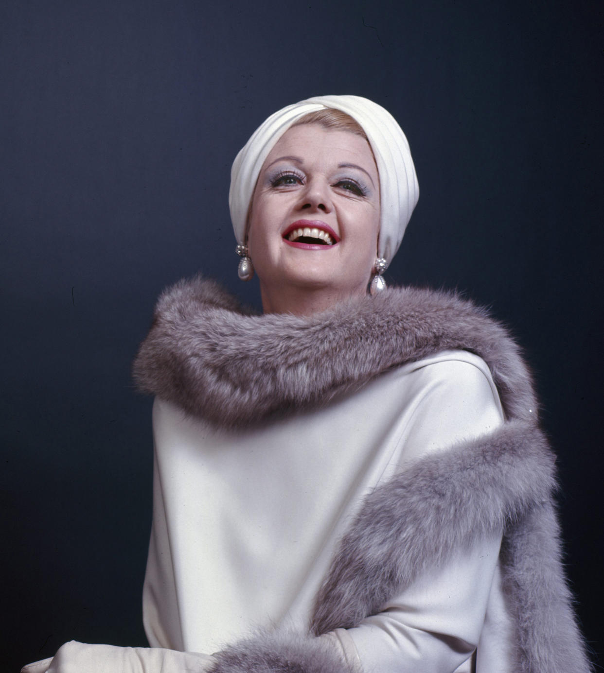 Angela Lansbury starring in the Broadway musical 'Mame' in 1966. (Jack Mitchell / Getty Images)
