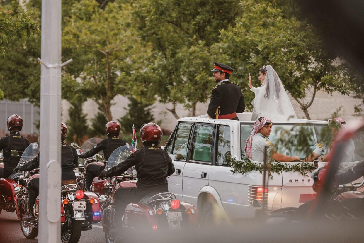 prince hussein rajwa al saif wedding