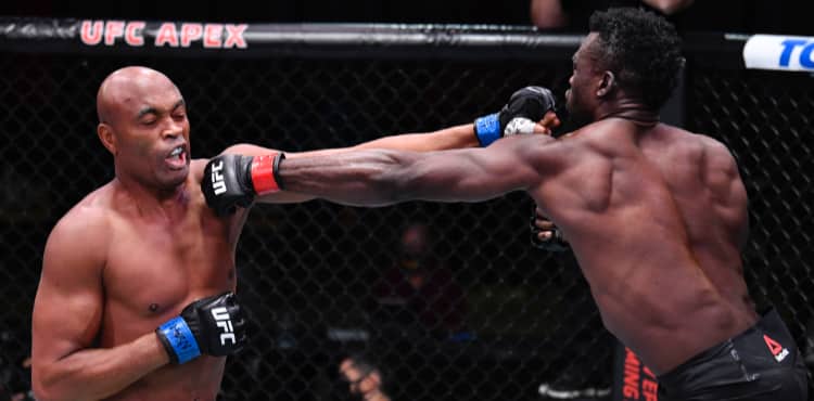 Uriah Halls cracks Anderson Silva at UFC Vegas 12