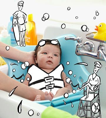 Bathtime With Baby