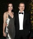 <p>British actor Gary Oldman has had <a href="https://www.distractify.com/p/celebrities-multiple-marriages" rel="nofollow noopener" target="_blank" data-ylk="slk:five marriages;elm:context_link;itc:0;sec:content-canvas" class="link ">five marriages</a>, and is currently married to writer Gisele Schmidt. He was previously married to actress Lesley Manville from 1987 to 1990, immediately followed by a two-year marriage to actress Uma Thurman. He then married photographer Donya Fiorentino in 1997 and divorced in 2001. And his fourth marriage, to British singer Alexandra Edenborough, was from 2008 to 2015. </p>