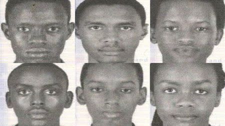 FILE PHOTO - Members of a teenage robotics team from the African nation of Burundi, who were reported missing after taking part in an international competition, are seen in pictures released by the Metropolitan Police Department in Washington, DC, U.S. on July 20, 2017. Courtesy Metropolitan Police Department/Handout via REUTERS