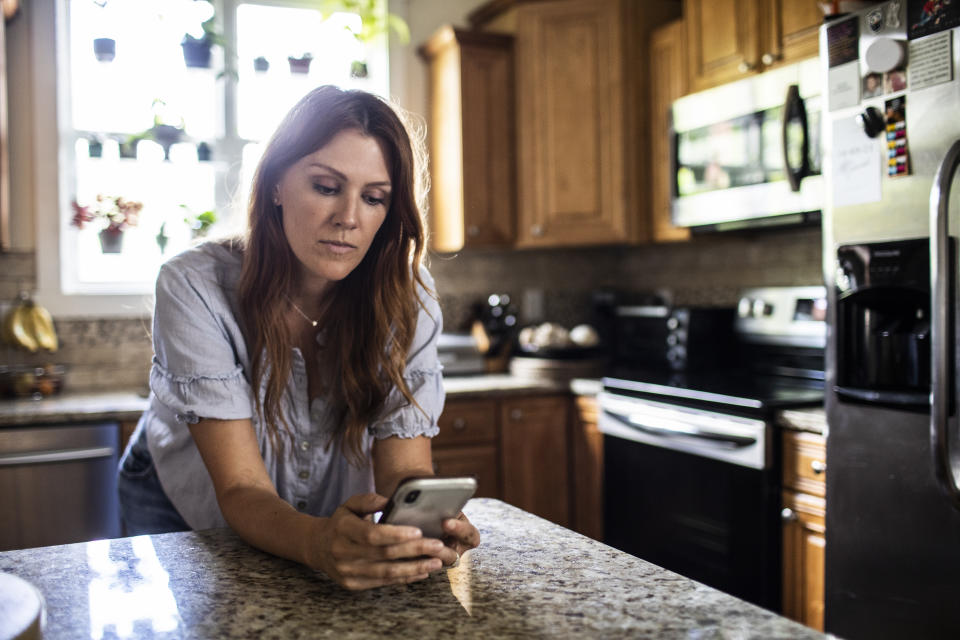 .  The app is the first of its kind to be approved as a contraceptive method in Canada.  (Getty)