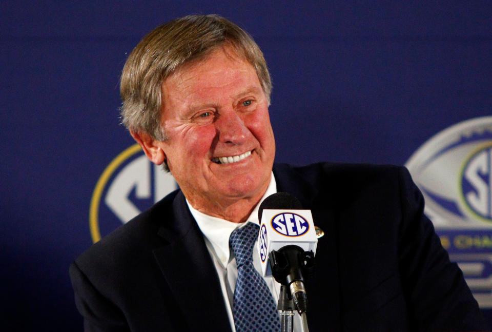 Steve Spurrier spent 23 of his 26 seasons as a college football head coach in the SEC.