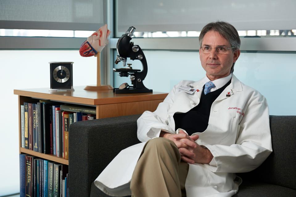 Dr. Jonathan Epstein, a professor of cardiovascular research at the University of Pennsylvania's Perelman School of Medicine, helped develop a new approach to treating heart disease.