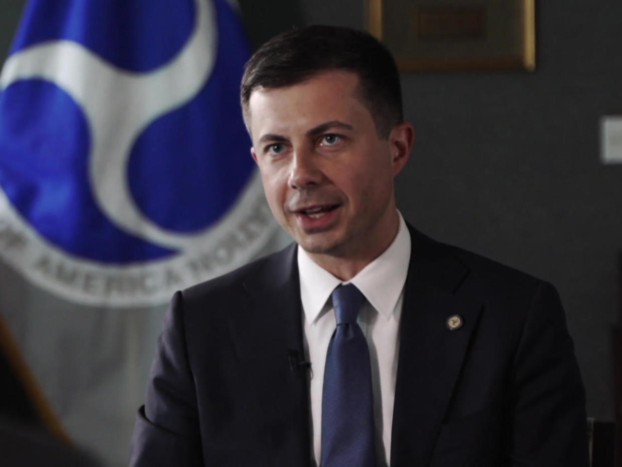 Transportation Secretary Pete Buttigieg. / Credit: CBS News