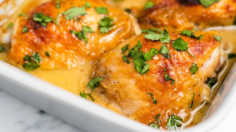 honey mustard chicken thighs