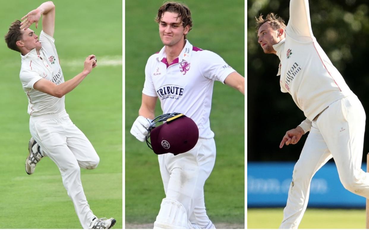 George Balderson, Tom Lammonby and Tom Hartley - GETTY IMAGES