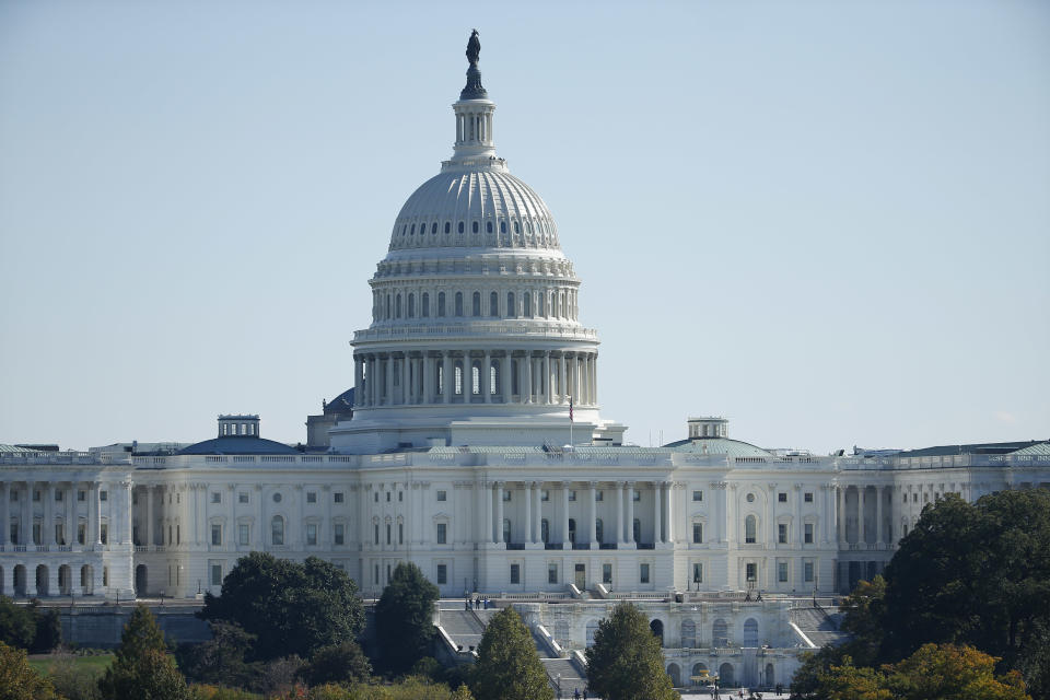 A general view of United States Capitol Credit: Amber Searls-USA TODAY Sports