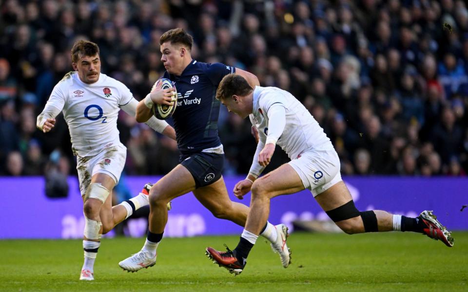 Scotland vs England player ratings: Duhan van der Merwe shines while Ollie Lawrence struggles