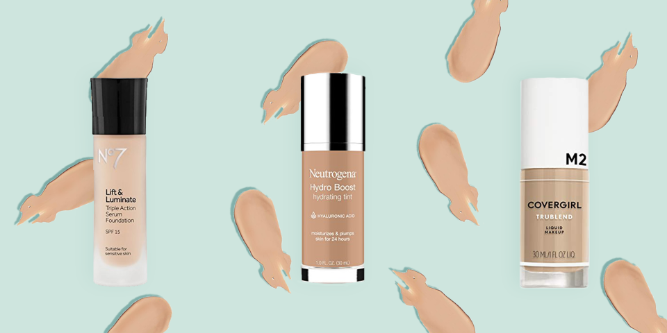 <p>Rejoice: Some of the best foundations now come at the most affordable prices! In the Good Housekeeping <a rel="nofollow noopener" href="https://www.goodhousekeeping.com/beauty-products/videos/a36899/inside-the-good-housekeeping-beauty-lab/" target="_blank" data-ylk="slk:Beauty Lab;elm:context_link;itc:0;sec:content-canvas" class="link ">Beauty Lab</a>'s testing, "some of the <em>least</em> expensive foundations surprised our professional makeup artist evaluators with texture and application that was <strong>on par with <a rel="nofollow noopener" href="https://www.goodhousekeeping.com/beauty/anti-aging/g339/anti-aging-foundation/" target="_blank" data-ylk="slk:high-end products;elm:context_link;itc:0;sec:content-canvas" class="link ">high-end products</a></strong>," says senior chemist <a rel="nofollow noopener" href="https://www.goodhousekeeping.com/author/1473/sabina-wizemann/" target="_blank" data-ylk="slk:Sabina Wizemann;elm:context_link;itc:0;sec:content-canvas" class="link ">Sabina Wizemann</a>. These are best-tested and top-selling bargain foundations, from liquid to <a rel="nofollow noopener" href="https://www.goodhousekeeping.com/beauty-products/foundation-reviews/reviews/g5016/best-foundation-for-oily-skin/" target="_blank" data-ylk="slk:powder;elm:context_link;itc:0;sec:content-canvas" class="link ">powder</a>, light-coverage to full. No matter your skin type or budget, there's a great pick for you. Just be sure to avoid the <a rel="nofollow noopener" href="http://www.goodhousekeeping.com/beauty/makeup/tips/a32285/common-foundation-mistakes/" target="_blank" data-ylk="slk:most common foundation mistakes;elm:context_link;itc:0;sec:content-canvas" class="link ">most common foundation mistakes</a> for a truly flawless finish. </p>