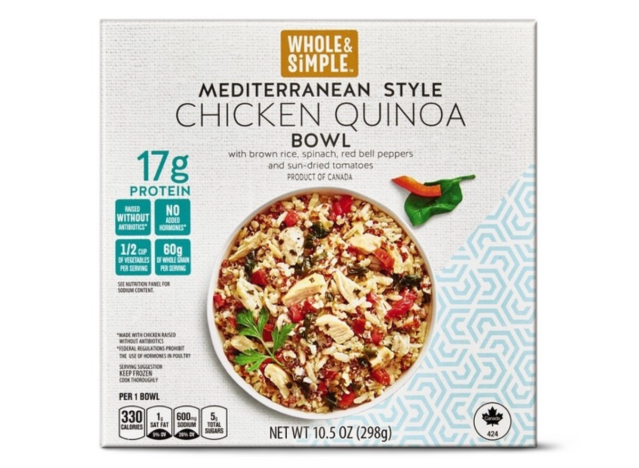 whole and simple mediterranean bowl package