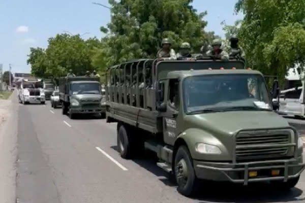 militares desplegados en sinaloa tras la captura del mayo zambada