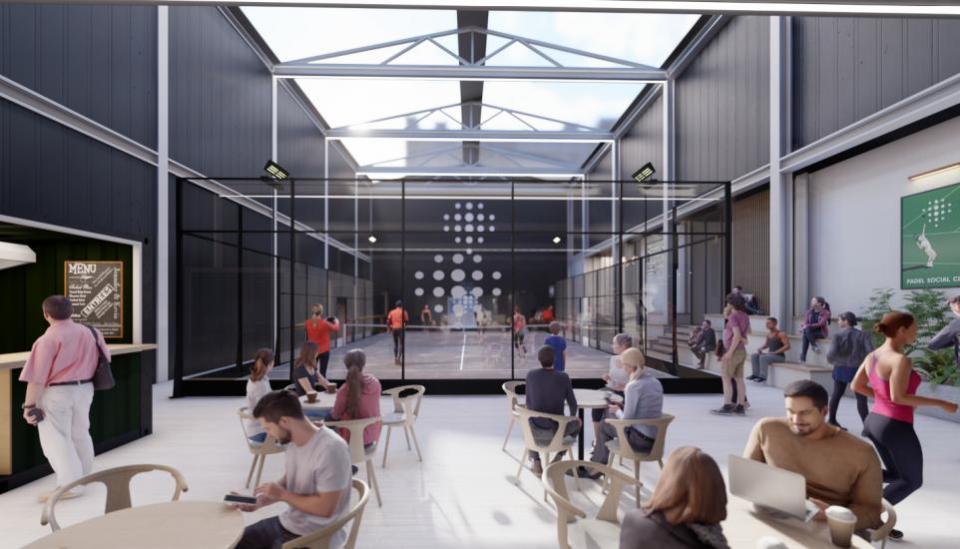 Your Local Guardian: The CGI images show what the courts and social spaces will look like