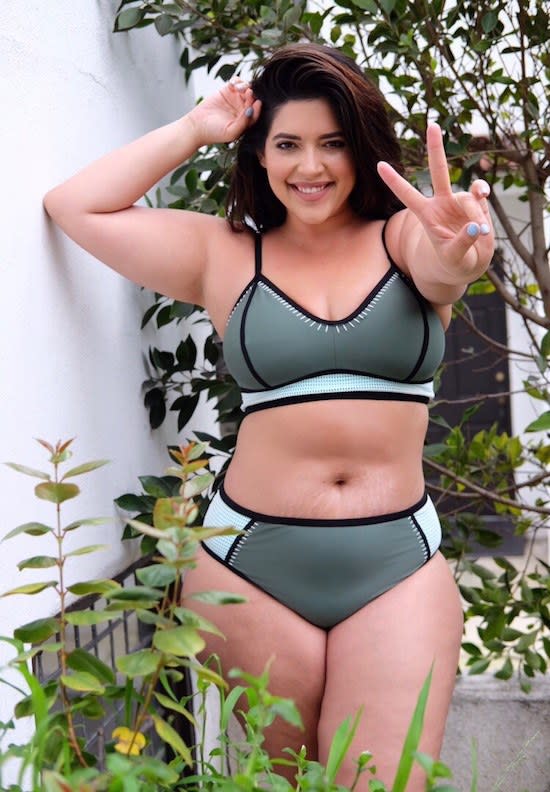 Denise Bidot Sex Xxx - Target's Swimsuit Campaign Features Model Denise Bidot Embracing Her  Stretch Marks