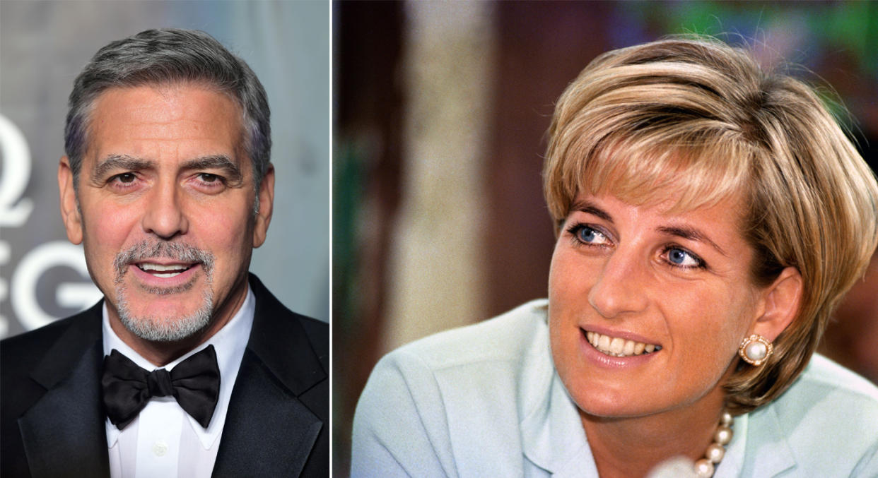 In 1997, George Clooney gave a speech blaming the press for Diana’s death [Photo: PA]