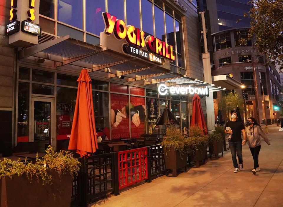 Yogi's Grill on First Street in downtown Phoenix.