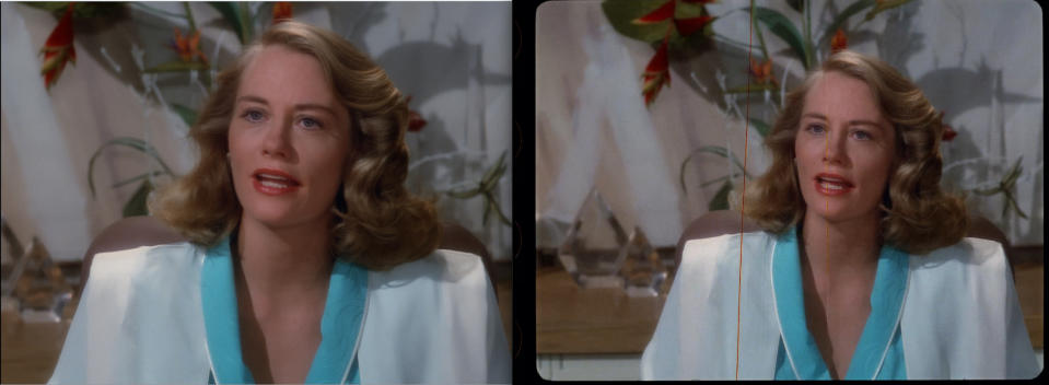 “Moonlighting” restoration before and after