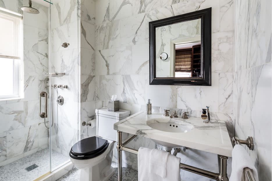 There are also two marble master bathrooms.