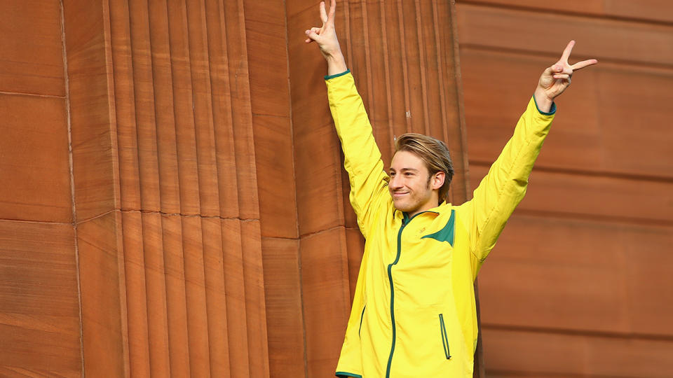 Matthew Mitcham officially retired from diving in 2016. (Photo by Mark Kolbe/Getty Images)