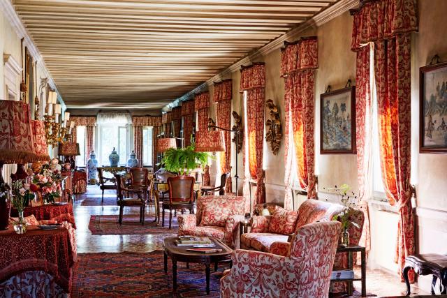 For This Italian Family a Villa Restored by Renzo Mongiardino Is Still Home  Base