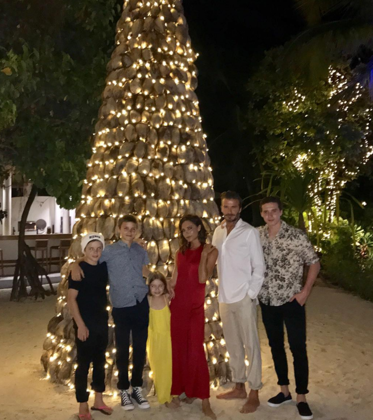 The entire Beckham family are incredibly close.