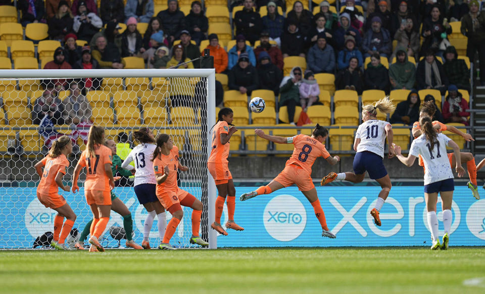 USA v Netherlands: Group E - FIFA Women's World Cup Australia & New Zealand 2023 (DeFodi Images via Getty Images)
