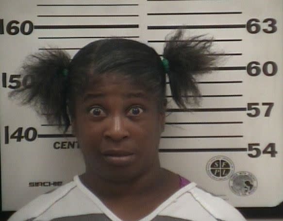 It sounds hard to swallow but police in Douglas, Georgia, arrested Linda Black, after they said they <a href="http://www.huffingtonpost.com/entry/woman-tries-to-eat-crack-cocaine-in-front-of-cops-police-say_55c104ebe4b0a50ad0aaa6e2?utm_hp_ref=mug-shots" target="_blank">saw her eating crack cocaine</a> while she was being arrested for two outstanding warrants.