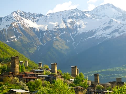 Mestia, "a kind of pocket Kathmandu" - Credit: getty