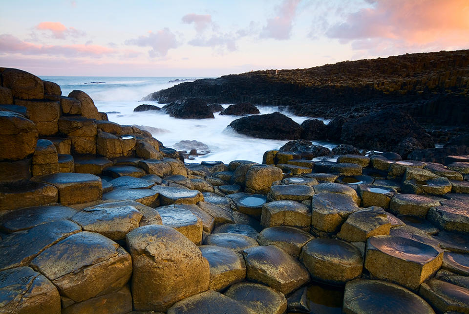 Giant’s Causeway is a remarkable natural rock formation - created by cooling lava millions of years ago (VisitBritain)