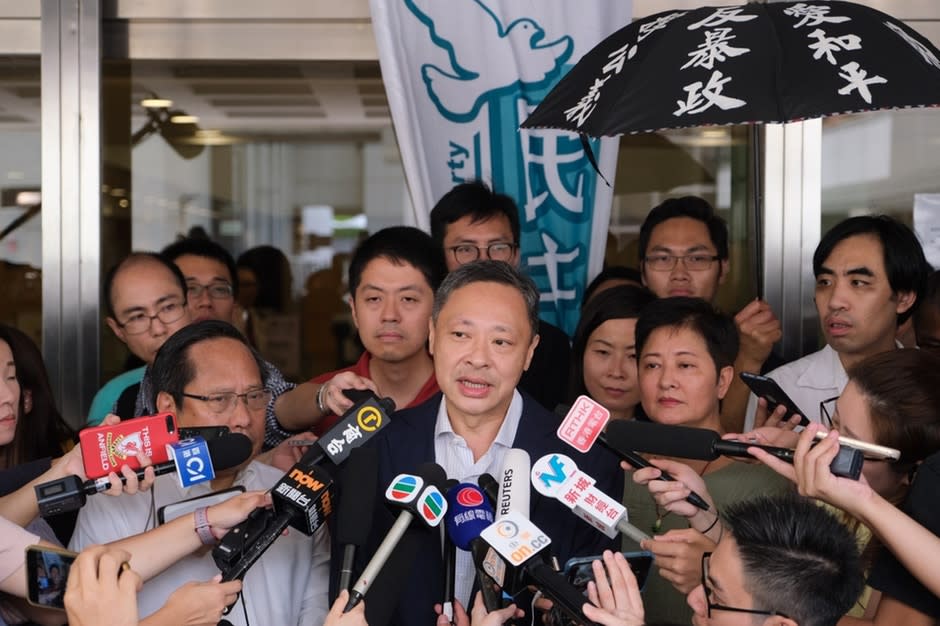 戴耀廷：反修例運動是香港民主運動重要階段　根源是要求雙普選