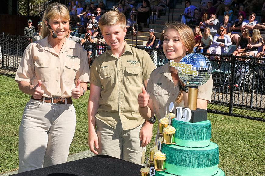 Bindi celebrates her 19th bday at Australia Zoo