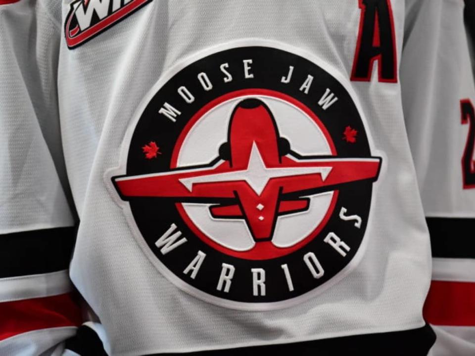 Four Moose Jaw Warriors players have been suspended for the remainder of the season after an investigation into an incident that violated the Western Hockey League's standard of conduct policies and team rules, the league says. (Moose Jaw Warriors - image credit)