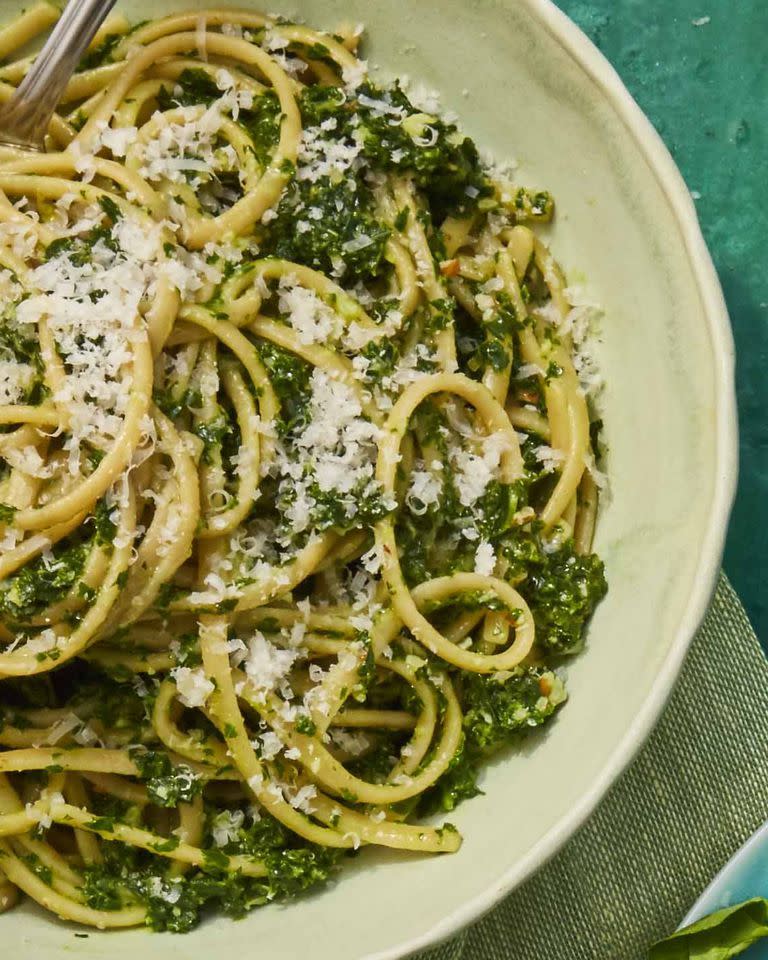 Kale Pesto Pasta