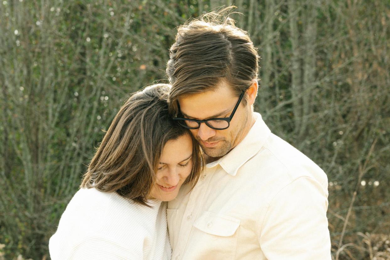 <span>Kathryn Archer with her husband.</span><span>Photograph: Courtesy Kathryn Archer</span>