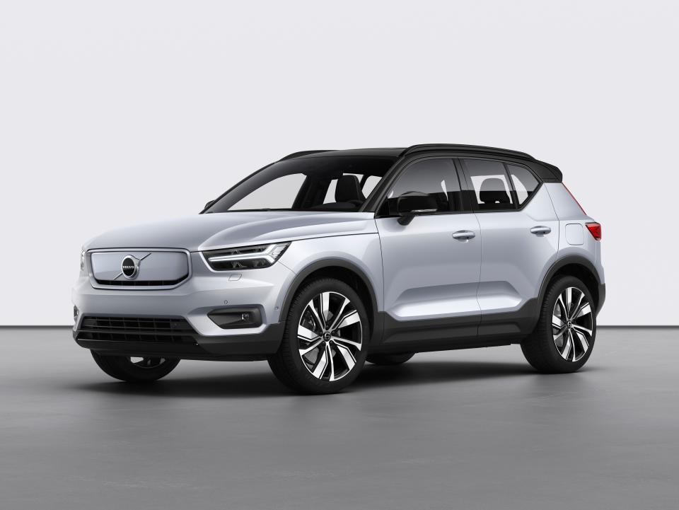 The Volvo XC40 Recharge.