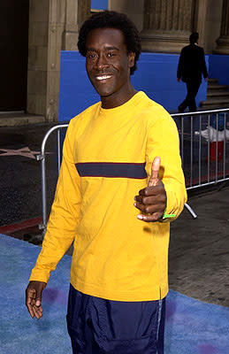 Don Cheadle at the Hollywood premiere of Monsters, Inc.