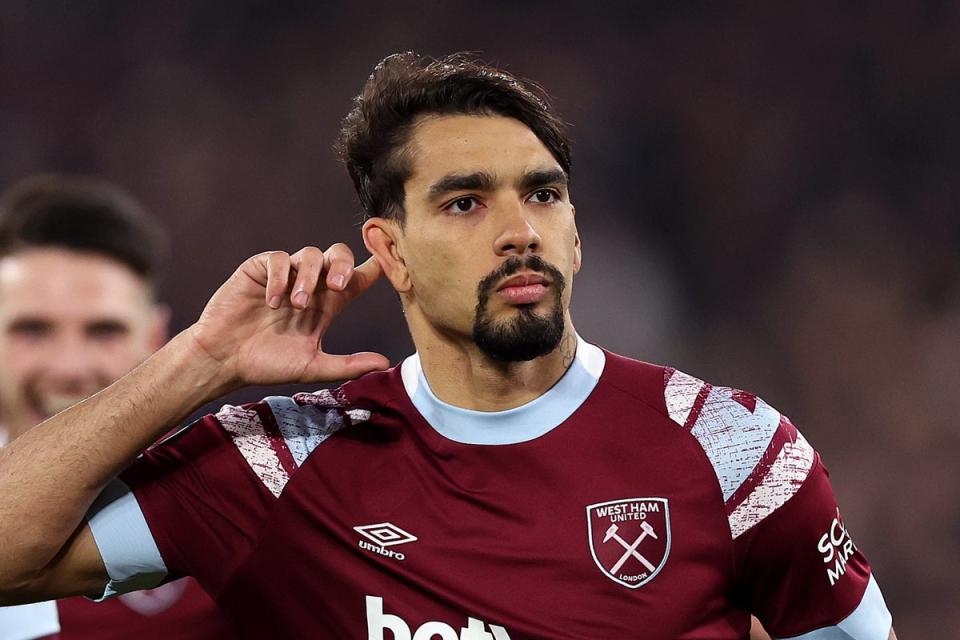 Lucas Paqueta has only recently started to shine at West Ham (Getty Images)